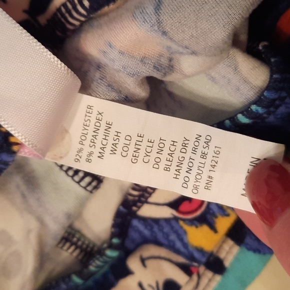 Lularoe Disney Mickey Mouse one size leggings - Picture 4 of 4